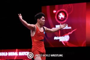 Подробнее о статье Борец Диас Сейткалиев стал серебряным призером чемпионата мира U20