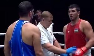 Подробнее о статье Видео полного боя капитана сборной Казахстана и «наследника Джалолова» за «золото» ЧМ-2025