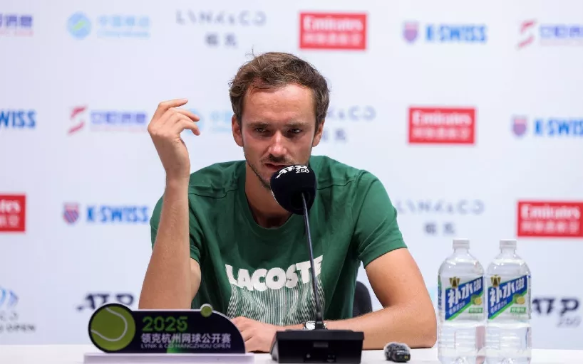 Подробнее о статье Даниил Медведев: На тренировках я нашёл уровень, с которым могу выигрывать турниры. Теперь задача – показать это в матчах