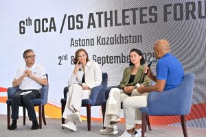 Подробнее о статье В Астане завершился первый день VI Континентального форума спортсменов ОСА