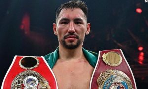 Подробнее о статье Жанибек Алимханулы обратился к победителю исторического боя «Канело» — Кроуфорд