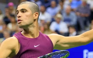 Подробнее о статье Карлос Алькарас обыграл в трёх сетах Иржи Лехечку и вышел в полуфинал US Open