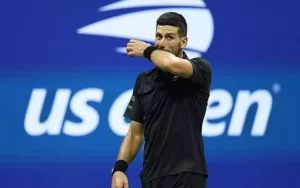 Подробнее о статье “Надеюсь, через два дня ощущения будут другими”. Новак Джокович оценил своё физическое состояние после выхода в полуфинал US Open