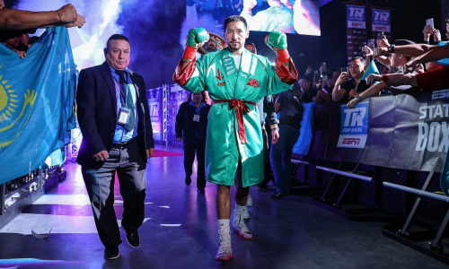 Подробнее о статье Названа точная дата боя Жанибека Алимханулы за три титула чемпиона мира